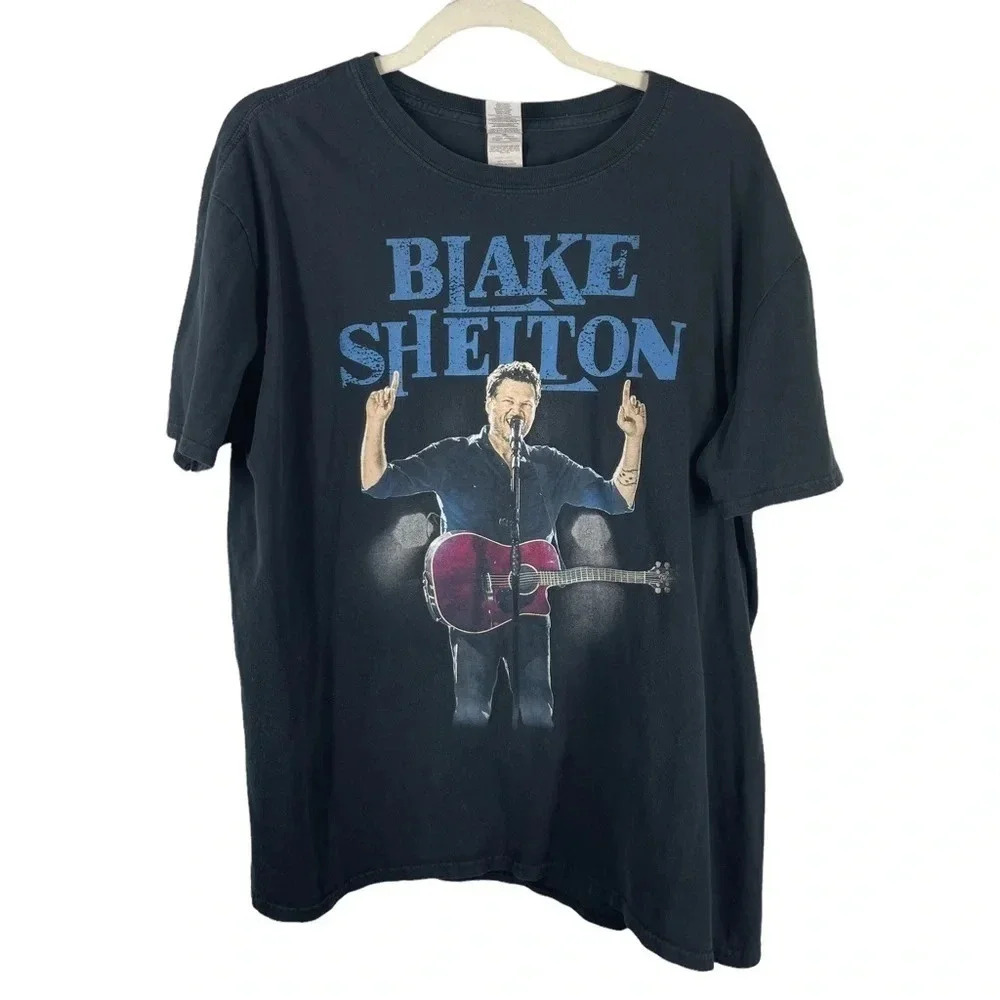 Blake Shelton Doing‎ It Concert Tee Two Sided size XL